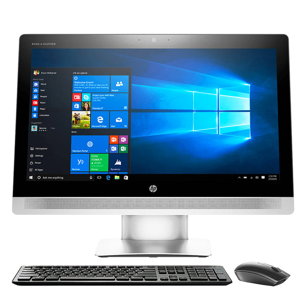 HP 800 G2 All In One Computer: 23" Screen Core I5-6500 8GB 500GB Windows 10 Wireless keyboard and mouse
