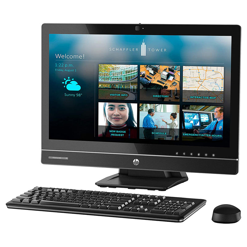 HP 800 G1 All In One Computer: 23" Display Core I5-4590s 16GB 256GB SSD Windows 10