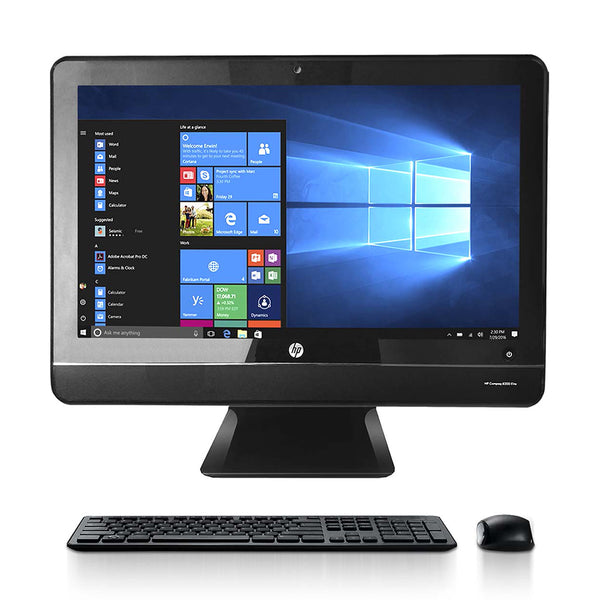 HP 8200 Elite All In One Computer:  23" Screen Intel Core I5 Windows 10